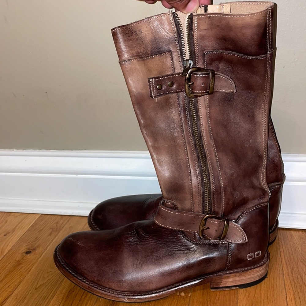 COPY - Size: 8.5 BED|STU - Genuine - Unique- Original - Natural - Leather - NEV…